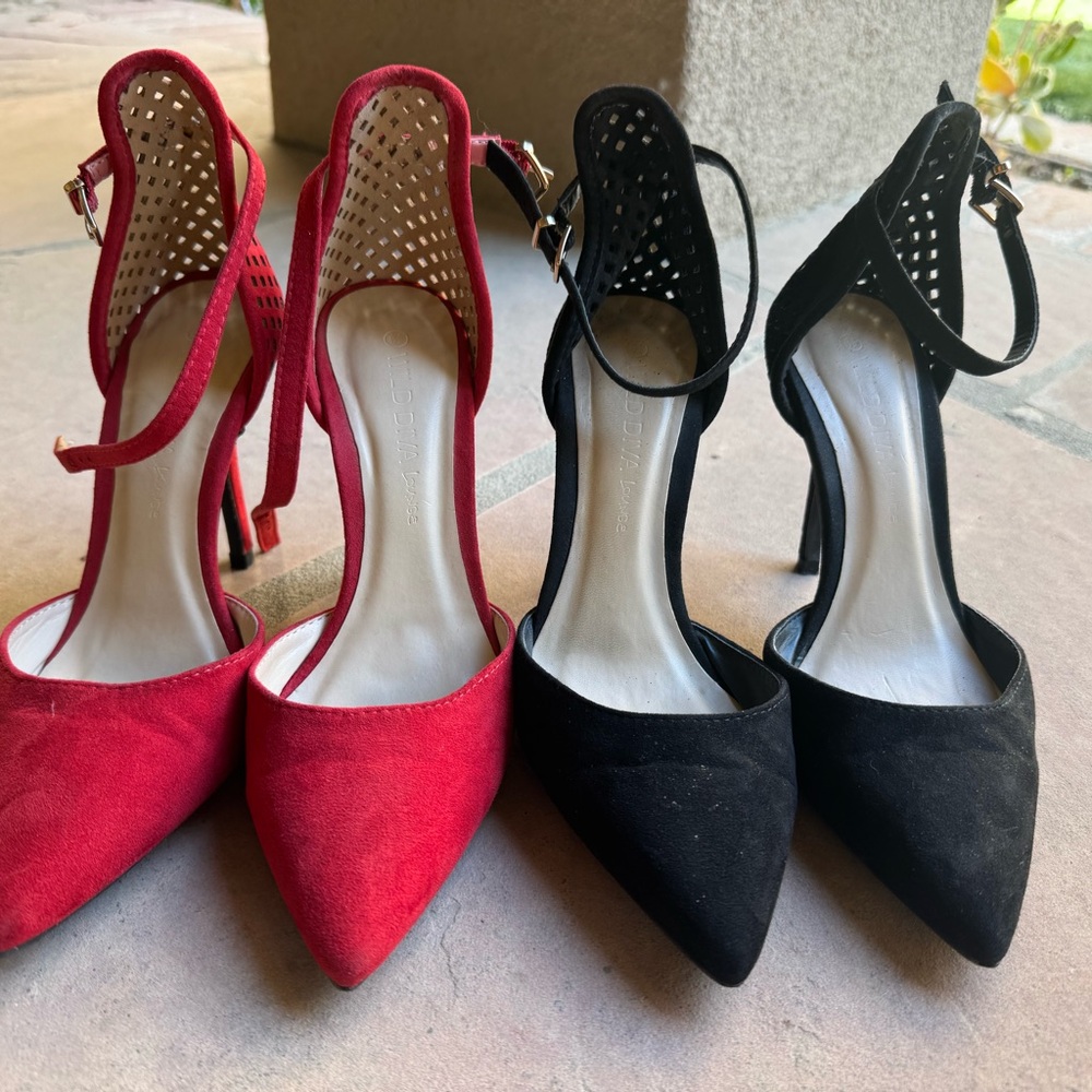 2 for $20! Heels.